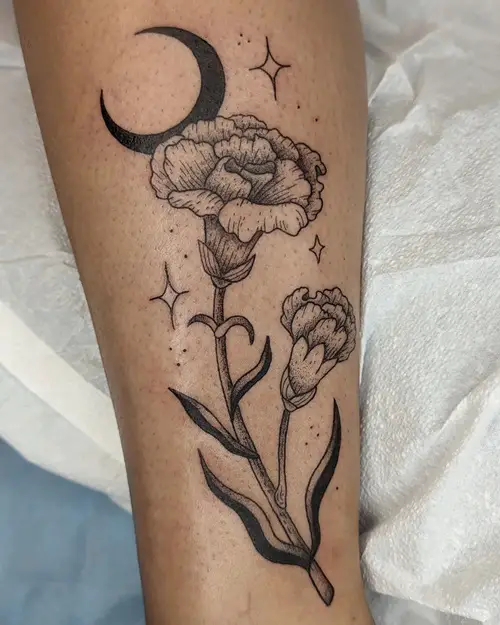 January Birth Flower Tattoo Meaning and Ideas