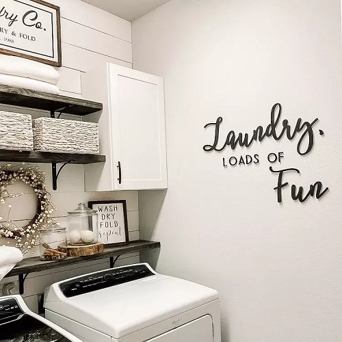 Laundry Sign of Stickers
