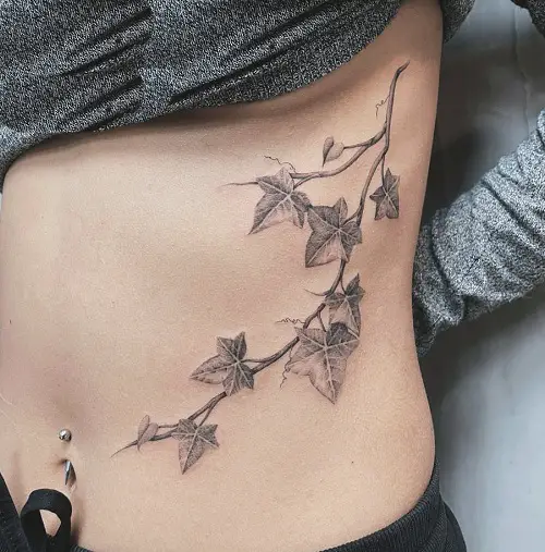Faded Poison Ivy Ink tattoo 23