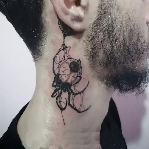 Spider Eating an Eyeball
