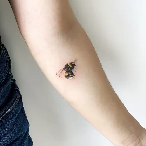 Classic Bumblebee Tattoo 