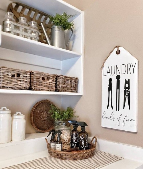 Laundry Room Tag DIY