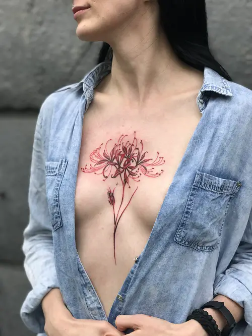 Spider Lily Feminine Ink