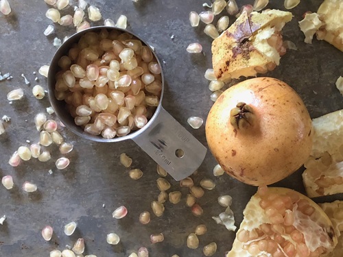Varieties of White Pomegranates