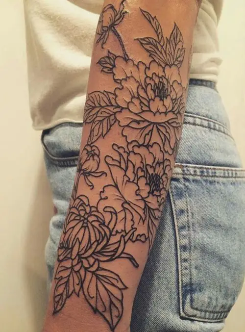 Mums on the Sleeve tattoo
