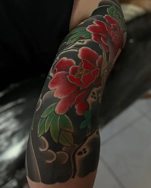 Red Peony November Birth Flower