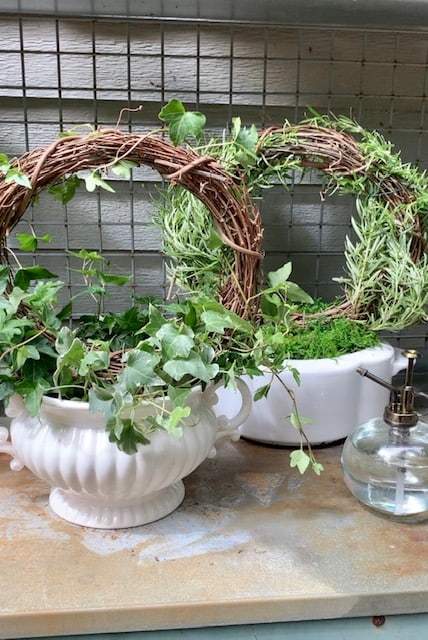 best DIY Indoor Plant Wreath 17