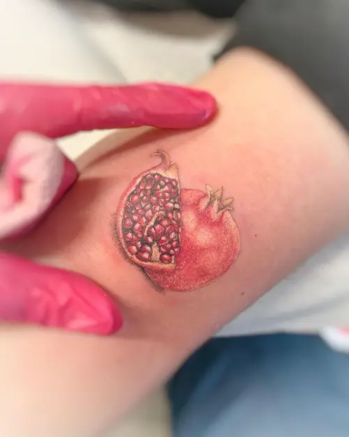 Baby Pomeg Tattoo