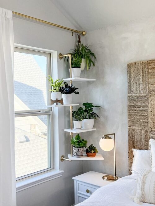 best DIY Corner Plant Stand Ideas for Houseplants