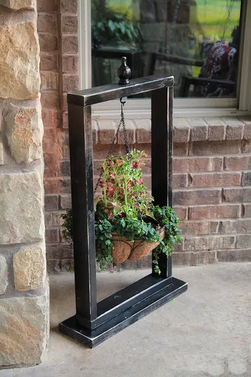 Diy Wooden Frame for Hanging Baskets