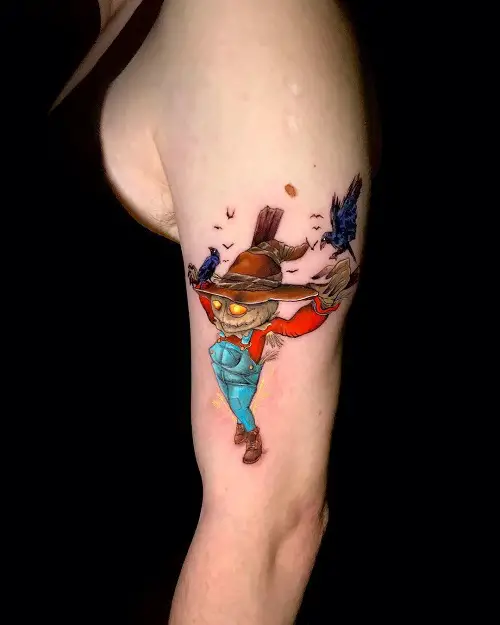 Cool Scarecrow Design tattoo ideas