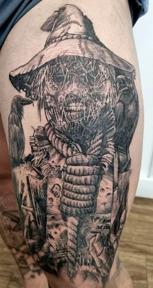 Scarecrow Tattoo Evil Scarecrow ideas