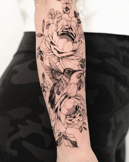 Spiritual Tattoos Related to Plants Mean 1