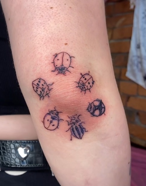 Secret Ladybug Meeting Ring tattoo ideas