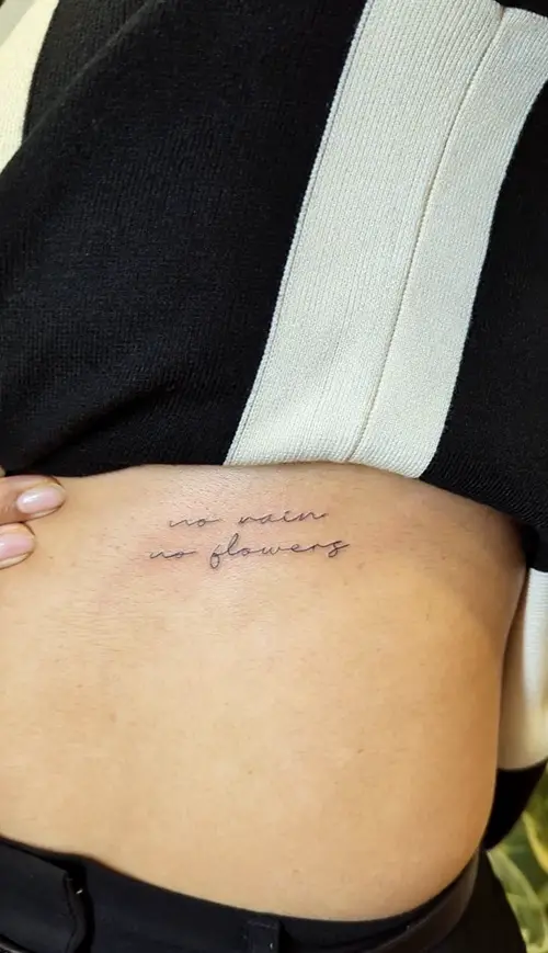 Side Body Tattoo