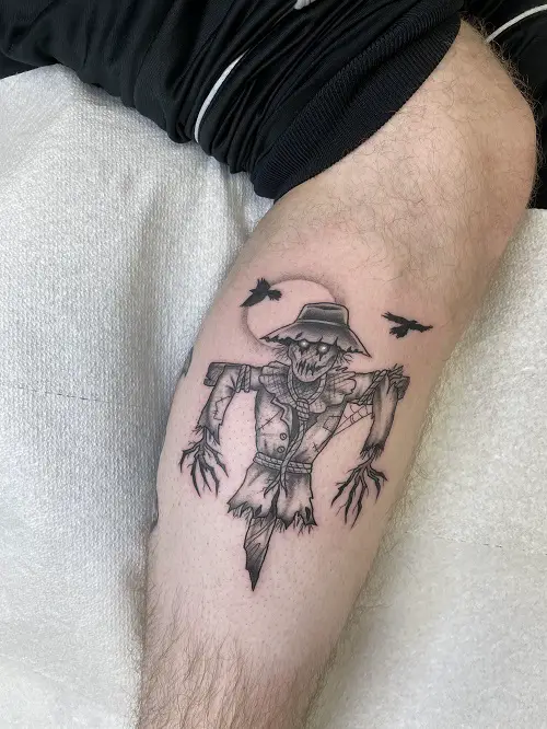 Simple Scarecrow Tattoo