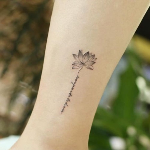 Black Lotus Tattoo Meaning and Ideas 