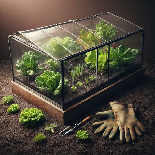 Cold Frame for fall and winter