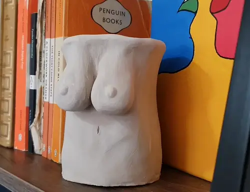 Clay Boob Pot