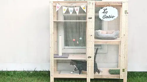 DIY Catio ideas in garden 78