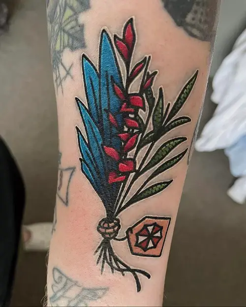 herb tattoo ideas 3