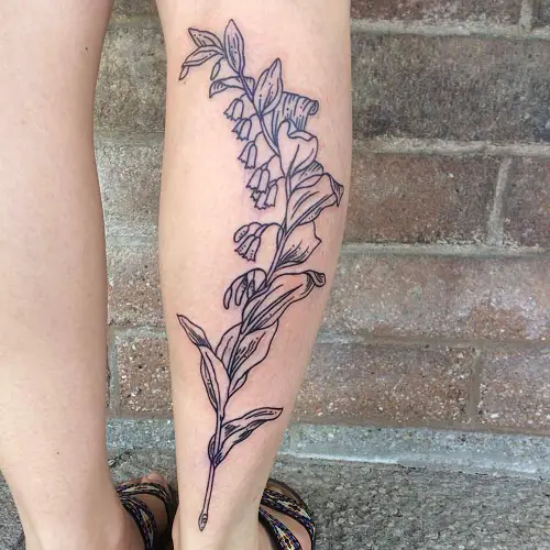 herb tattoo design 10
