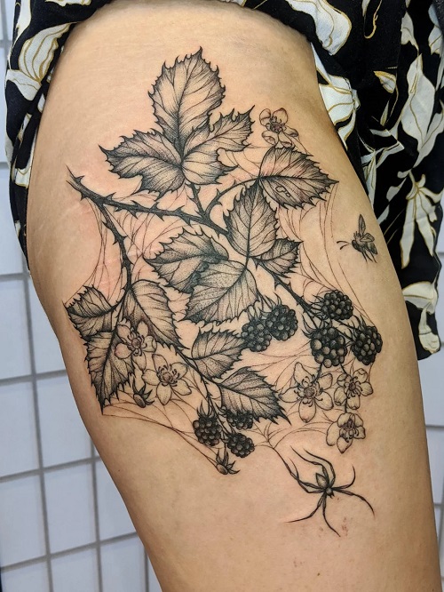 Blackberry tattoo ideas