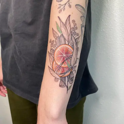 herb tattoo ideas 10