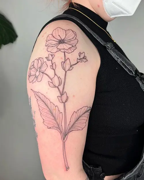 begonia tattoo ideas 10