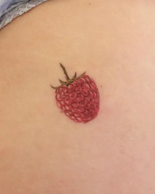 Raspberries Tattoo 8