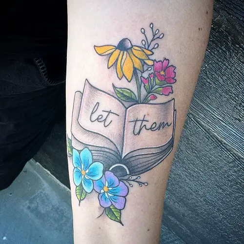 wildflower tattoo designs 4