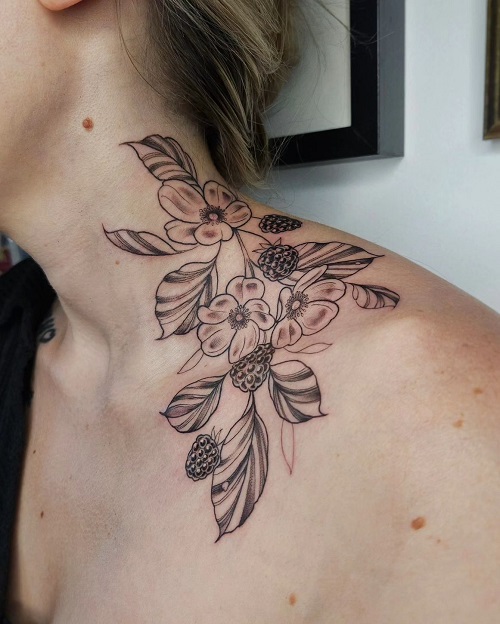 blackberry tattoo 9