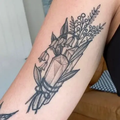 herb tattoos 2