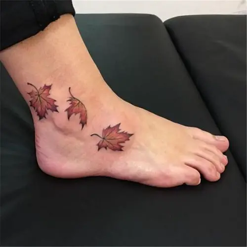 Maple Leaf Tattoo
