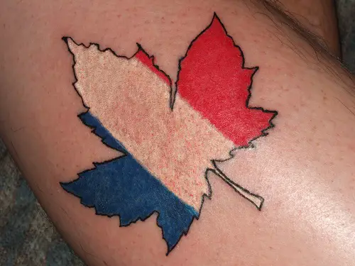Trycolor Pattern tattoo