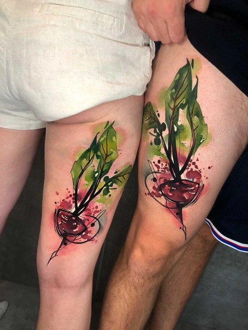 Bloody Beetroots Tattoo