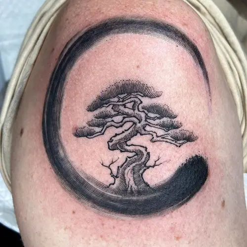 Bonsai Zen Body Art tattoo