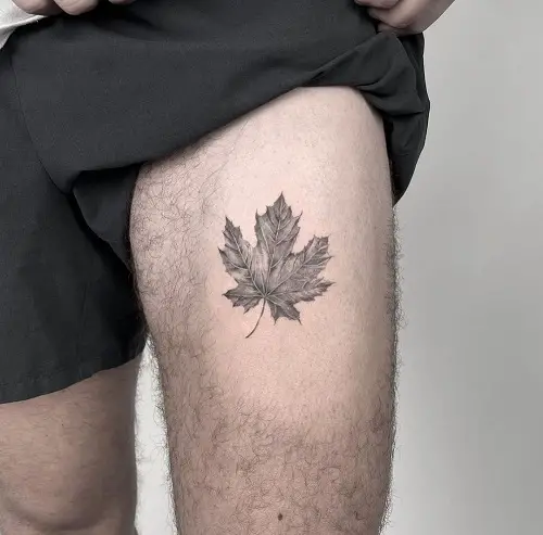 Leaf Tattoo