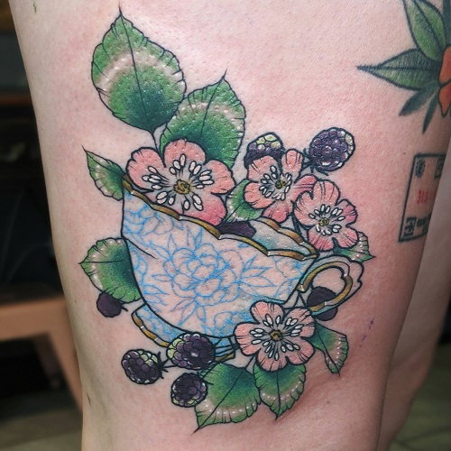 blackberry tattoo designs 4