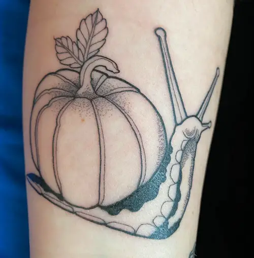 Pumpkin Snail Idea