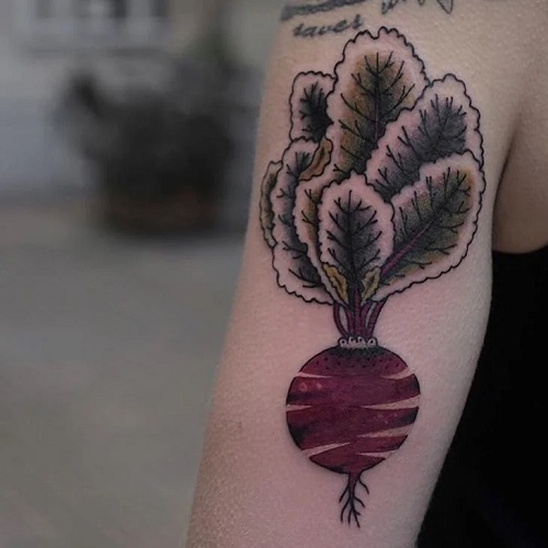 Beetroot Tattoo 1