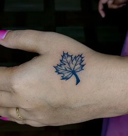 Leaf Tattoo