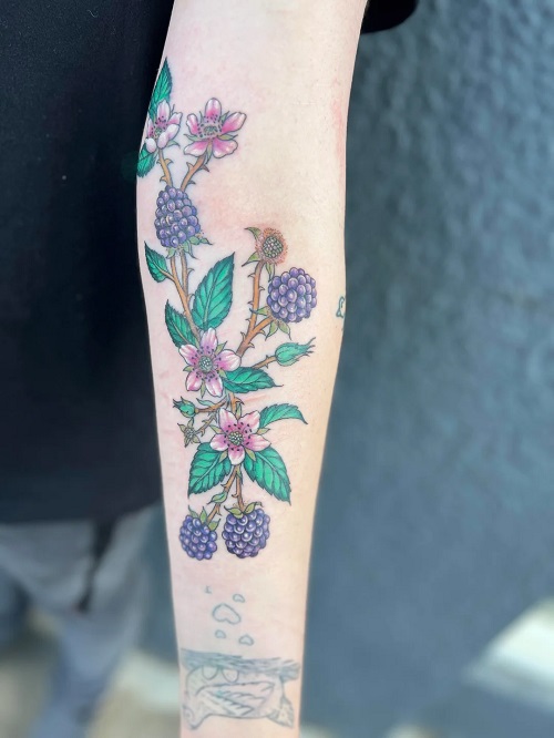 blackberry tattoo ideas 3