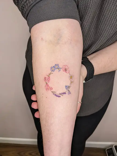 wildflower tattoos 2