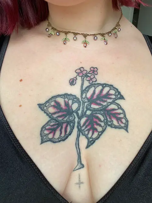 begonia tattoo ideas 5