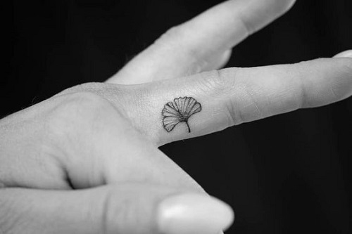 gunkgo leaf tattoo ideas 10