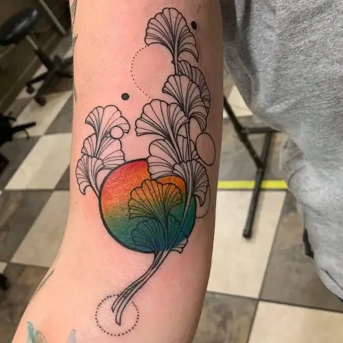 gunkgo leaf tattoos 2