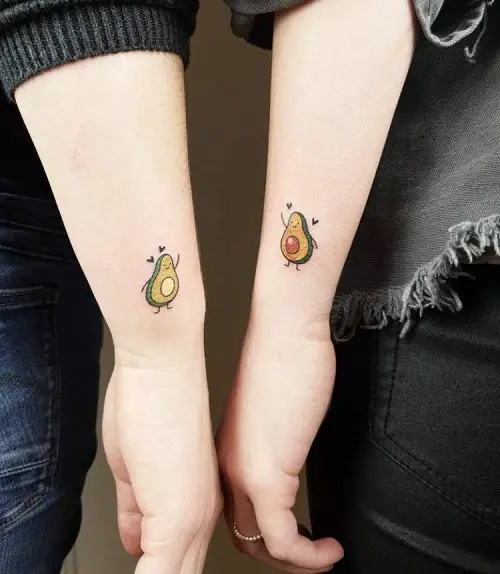 avocado tattoo ideas 7