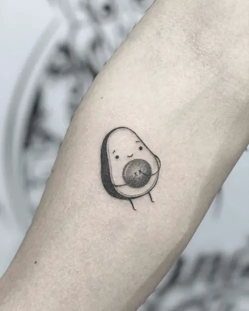 avocado tattoo ideas 5