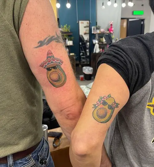 avocado tattoo designs 4